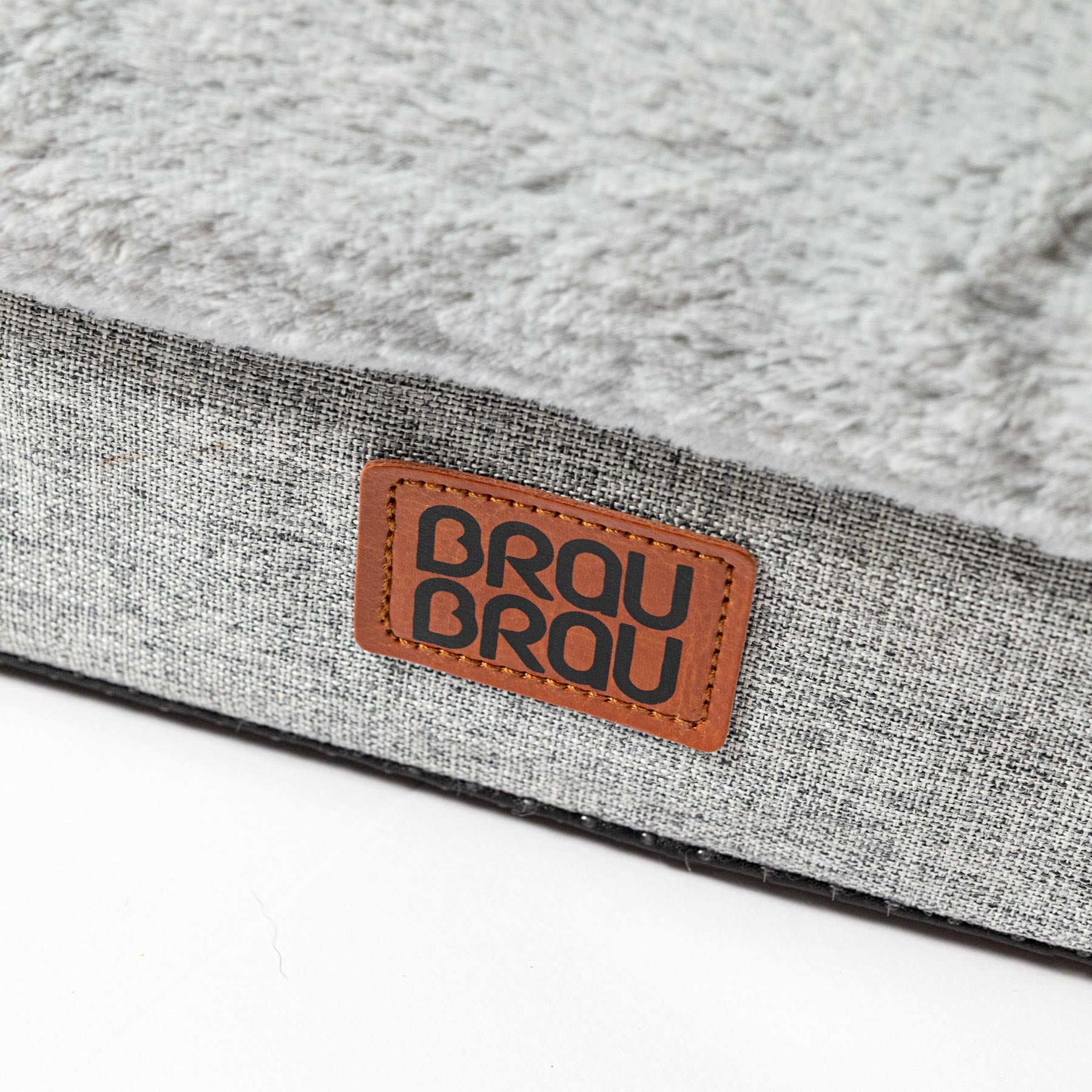 Grey Bed - Orthopedic Silk BRAUBRAU for Pets (Dogs and Cats)