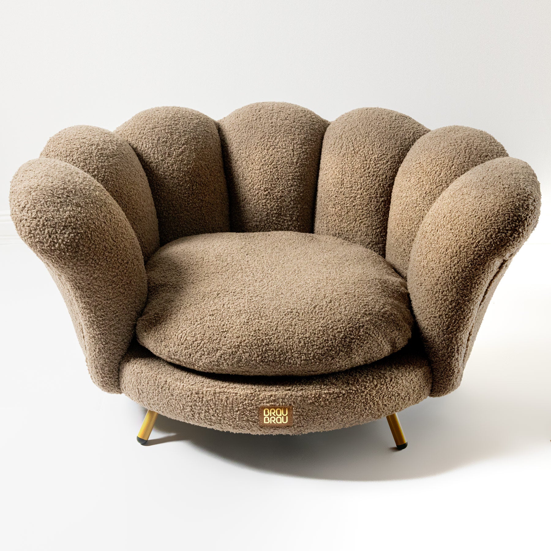 Brown Sofa - Cappucino Flower BRAUBRAU for Pets (Dogs and Cats)