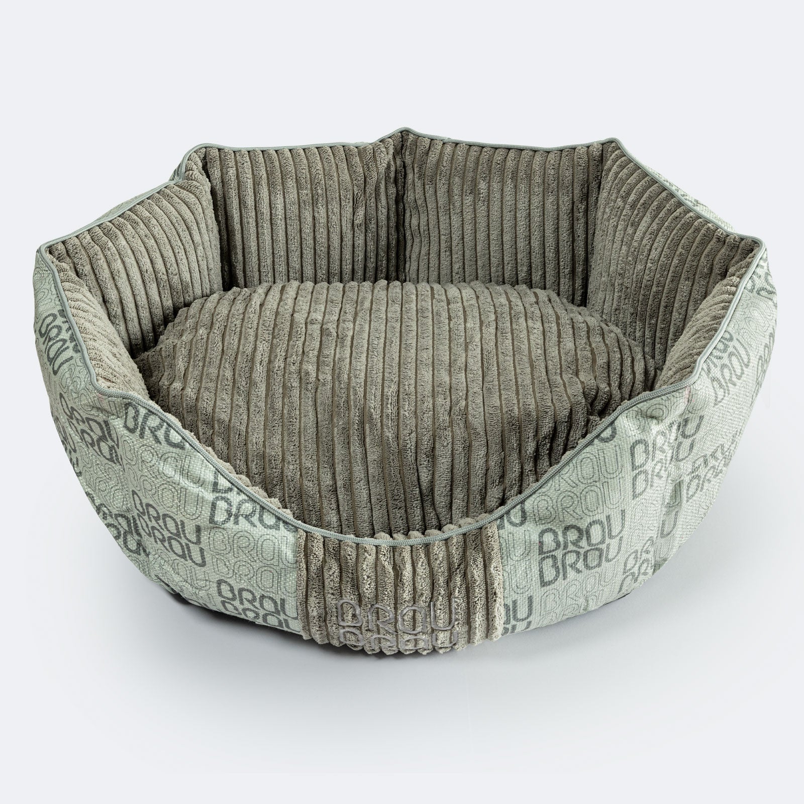 Grey Bed - Orthopedic Silk BRAUBRAU for Pets (Dogs and Cats)
